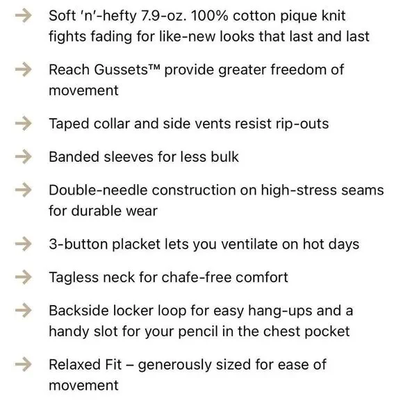 Duluth Trading Co. Polo Shirt Mens XL Orange Short Sleeve Outdoors Pocket Work - Picture 11 of 14